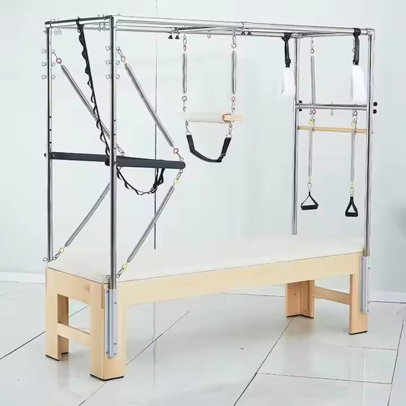 Pilates & Yoga Vertebrasana - Pilates Reformer Bed Core Training Machine