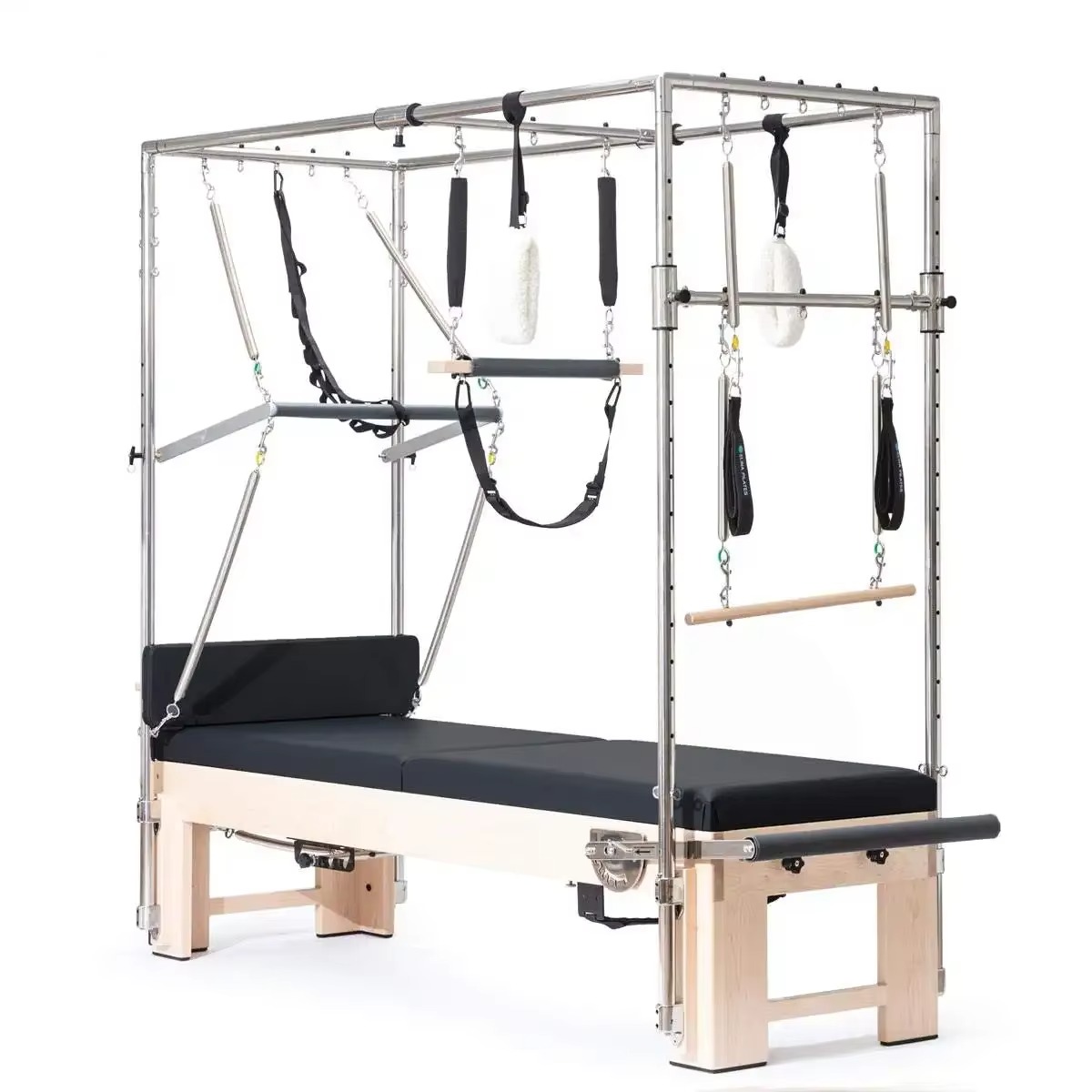 Pilates & Yoga Vertebrasana - Pilates Reformer Bed Core Training Machine