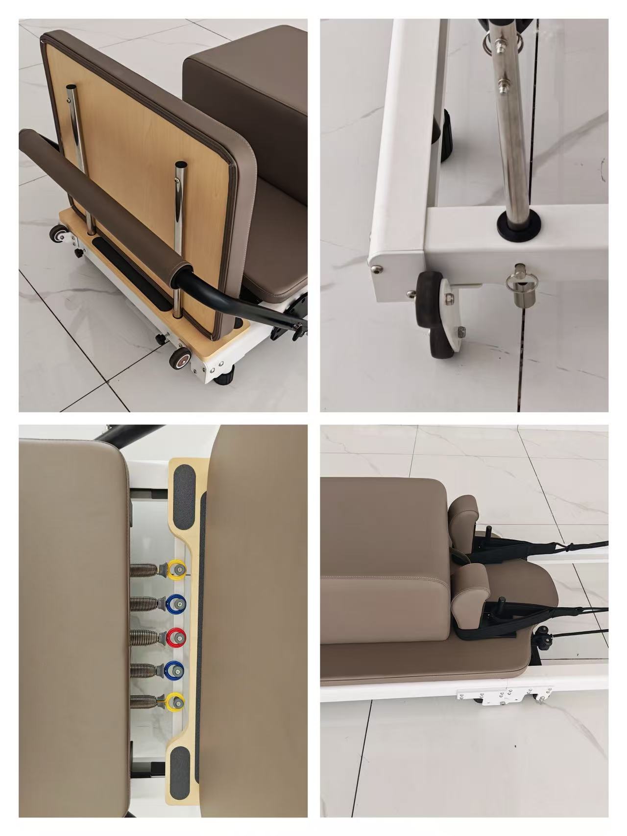 Professional Foldable Aluminum - đánh giá và giá Pilates Reformer Spring