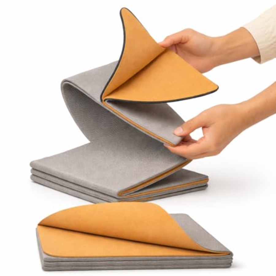 Travel yoga mat: cork, natural - đánh giá và giá Pilates Yoga Go