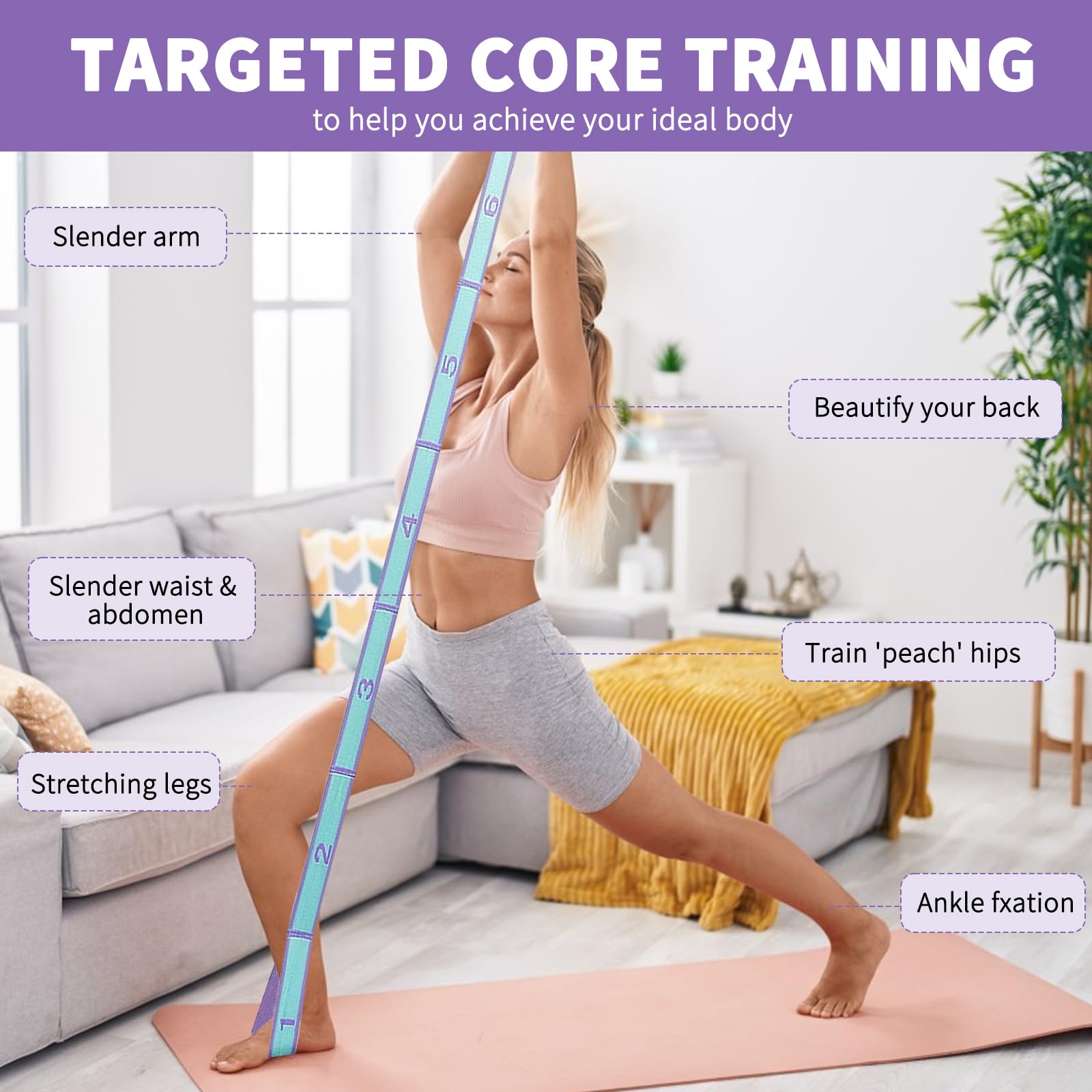 Slimming Resistance Band Yoga  - đánh giá và giá Pilates Yoga Hot