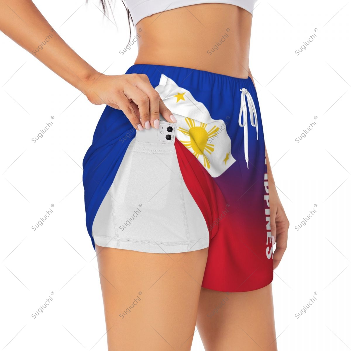 Women Girl Sports Shorts Phili - đánh giá và giá Pilates Yoga Fit