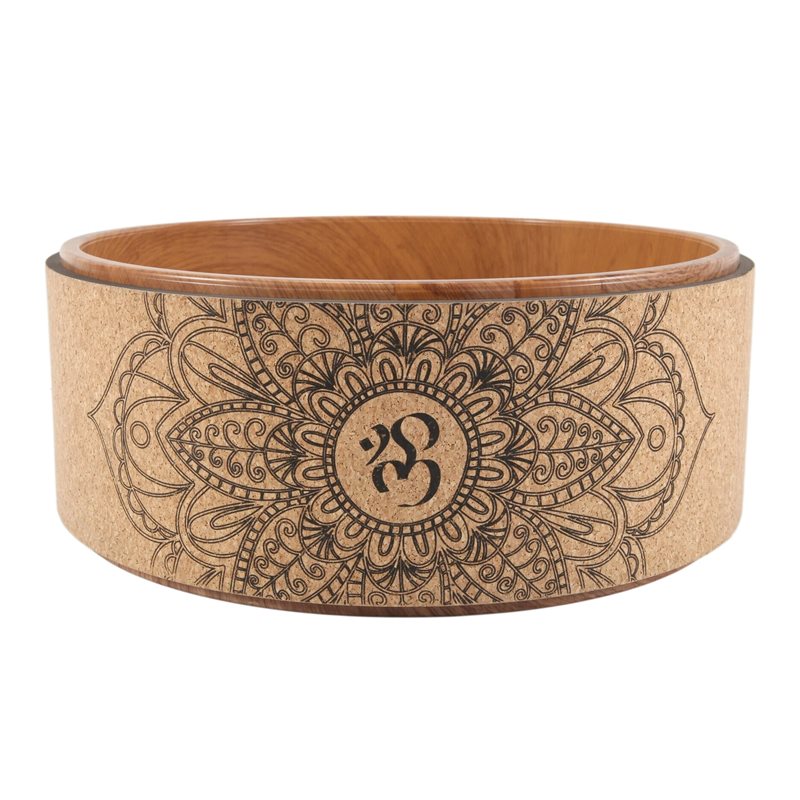 A65G-Cork Yoga Wheel For Yoga  - đánh giá và giá Yoga Wheel Dharma