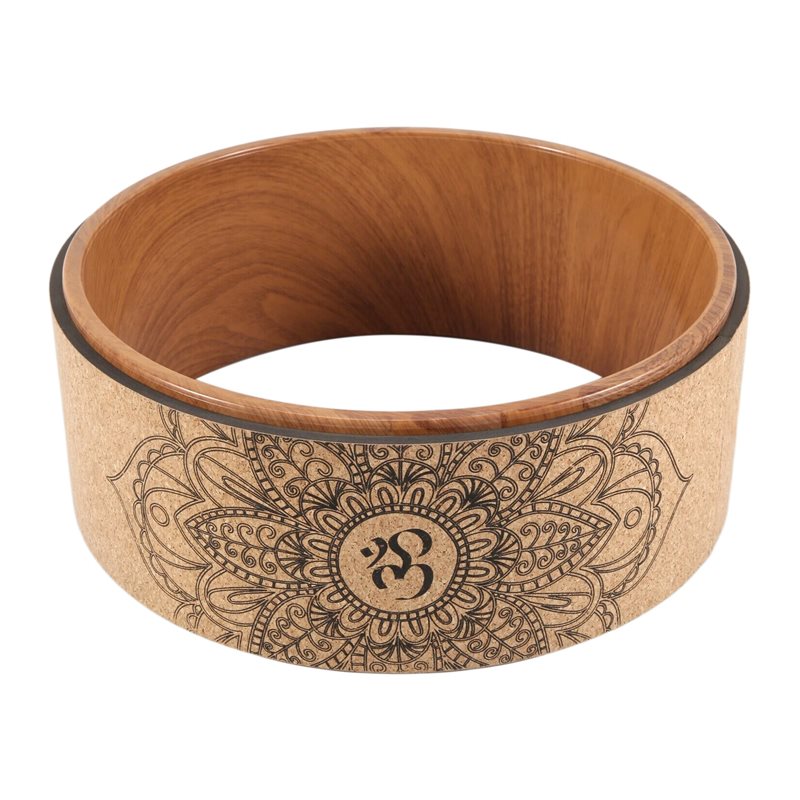 Cork Yoga Wheel For Yoga Poses - đánh giá và giá Yoga Wheel Dharma
