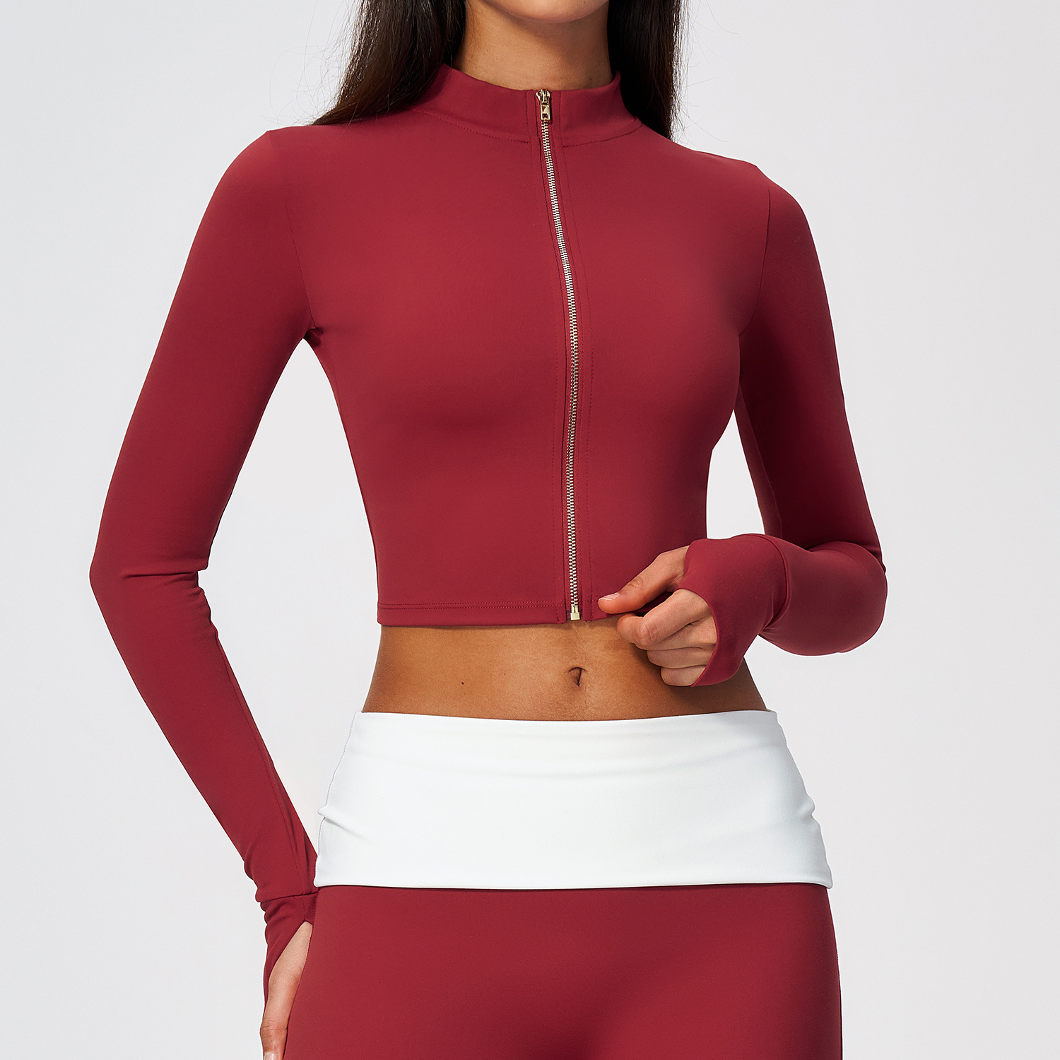 Long Sleeve Yoga Jacket Cloud  - đánh giá và giá Pilates Yoga Fit