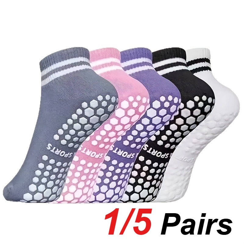 1/5 Pair Women's Silicone Anti - đánh giá và giá Pilates & Yoga Vertebrasana