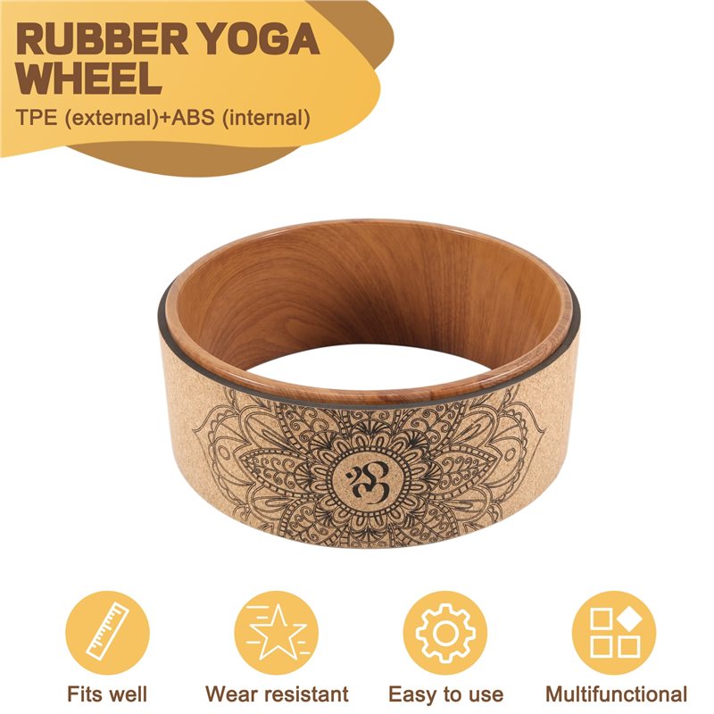 Superior-Cork Yoga Wheel For Y - đánh giá và giá Yoga Wheel Dharma