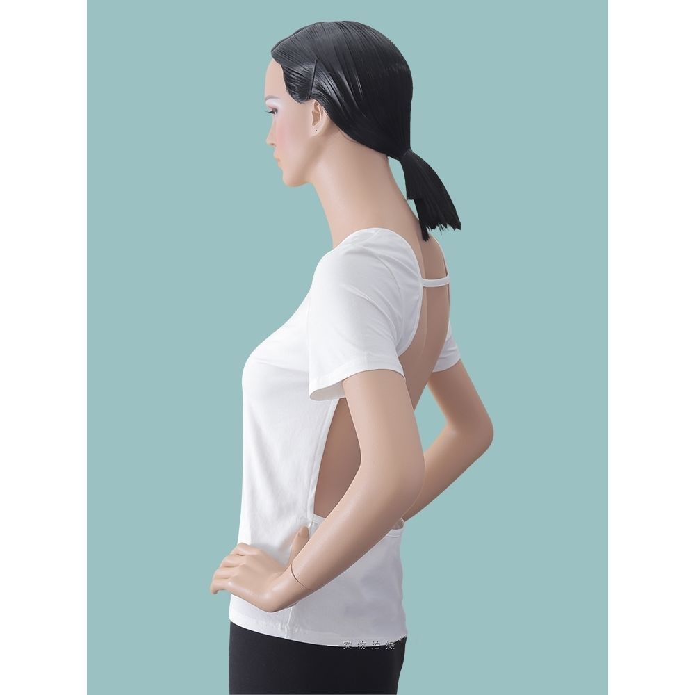 Sexy Backless Short Sleeve Yog - đánh giá và giá Pilates Yoga Hot