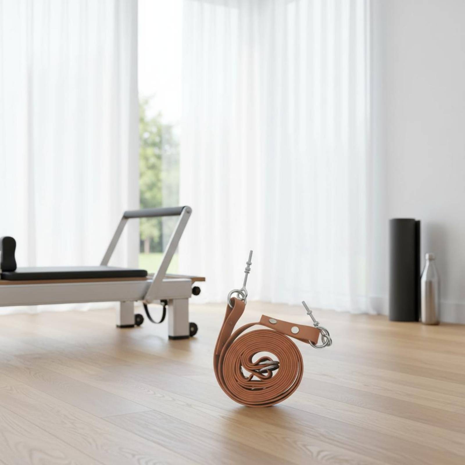Reformer Double Loop Strap Com - đánh giá và giá Pilates & Yoga Vertebrasana