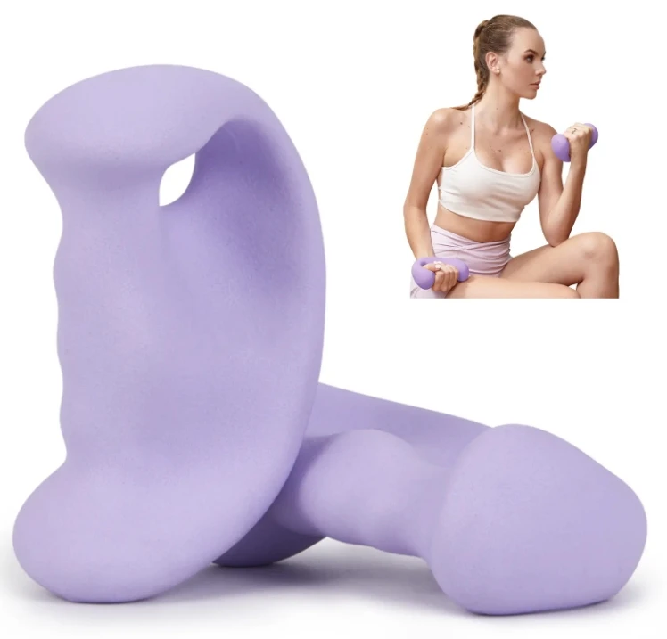 Ergonomic Neoprene Dumbbells f - đánh giá và giá Pilates Yoga Hot
