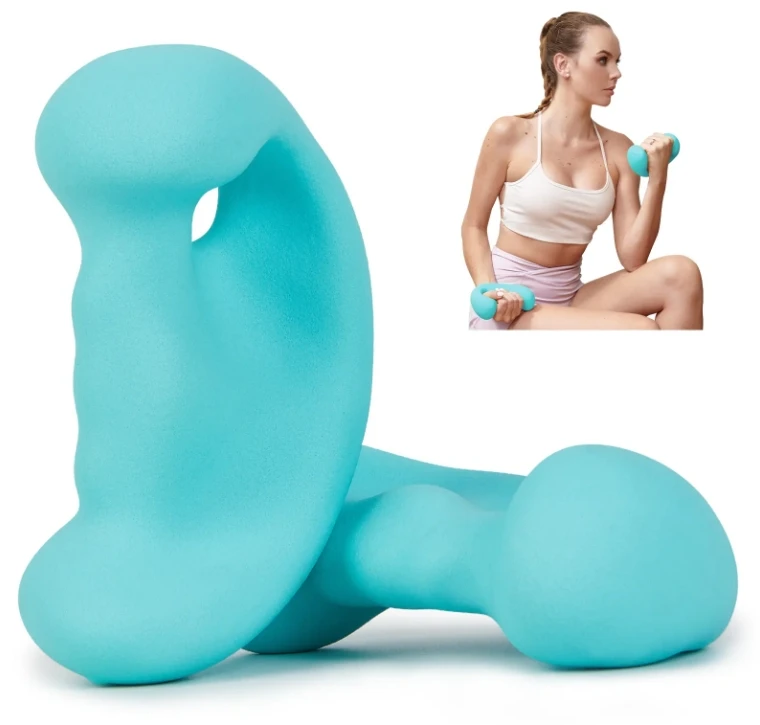 Ergonomic Neoprene Dumbbells f - đánh giá và giá Pilates Yoga Hot