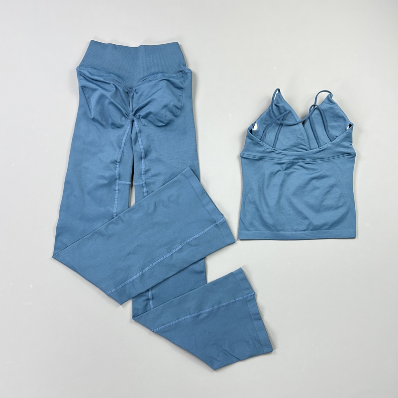 2Pcs Women Seamless Yoga Worko - đánh giá và giá Pilates Yoga Fit